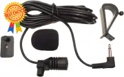 3.5mm Microphone Assembly for Car Head Unit, Bluetooth Stereo Radio GPS/DVD