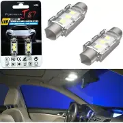 LED 5W Light CANbus 6418 White 6000K Two Bulbs Interior Step Door Replacement OE (for: Volvo)