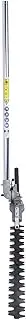 Hedge Trimmer Attachment with Extension Pole, Multifunctional Pole Hedge Trimmer for Grass Mowing, Limb Trimming, Adjustable Electric Hedge Trimmer for Garden, Yard (26 * 9mm)