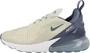 [Nike] Women's Air Max 270 Light Bone/Diffused Blue-White (FQ8783 072) - 10.5