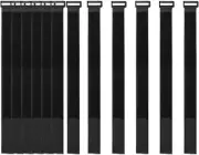 [16 Pack] 1 X 18" Hook and Loop Reusable Fastening Nylon Cable Securing Straps,