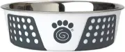 PetRageous 15002 Fiji Stainless Steel Non-Slip Dishwasher Safe Dog Bowl...