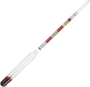 Healvian Wine Hydrometer for Brewing Precision Beer and Wine Making Tool Gravity Meter for Accurate Measurement of Sugar Content Wine and Beer