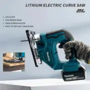 340W Brushless Jigsaw 18V Without Battery with Saw Blade Cordless Barrel Handle