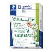 [Staedtler] Staedtler Whiteboard Marker 351 Bullet Box Of 10 Green