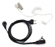 Police Air Tube Earpiece Mic for Midland G5 G6 G7 G8 G9 G12 M24 M48 M99 G225/226