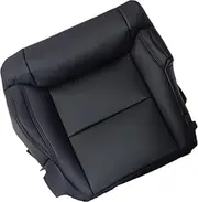 FZJDSD Black Driver Side Bottom Leather Replacement Seat Cover Compatible with Toyota Tundra 2014 2015 2016 2017 2018 2019 2020