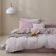 櫻粉-230織紗精梳棉-和織薄被套床包組
