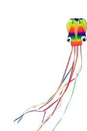 Huge Kite Rainbow - Rainbow Soft Octopus Kite | Easy Fly Design for Kids and Adults | Octopus with Long Tails | Portable Parent-Child Interactive Toys for Kids, Boys, Girls