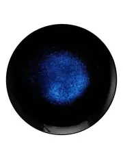 [Maxwell & Williams] Caviar Midnight Round Platter 36cm in Black/Blue
