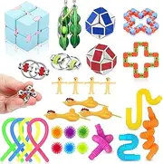 Fidget Toys Set, Anti-Stress Toy Set, Relieves Stress and Anxiety Toy for Children and Adults, Autism, ADHD Sensory Toy, Birthday Party, Children's Day Gift, Christmas