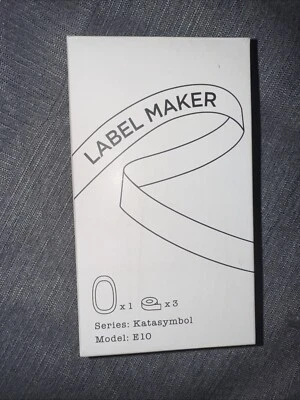 supvan E10 Bluetooth Label Maker Machine,with tape