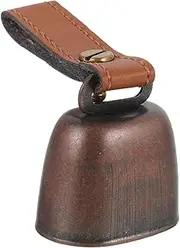 KOMBIUDA Copper-Colored Pet Bell Bear Bell Design Outdoor Hiking Bell for Dogs and Cats Loud and Sturdy