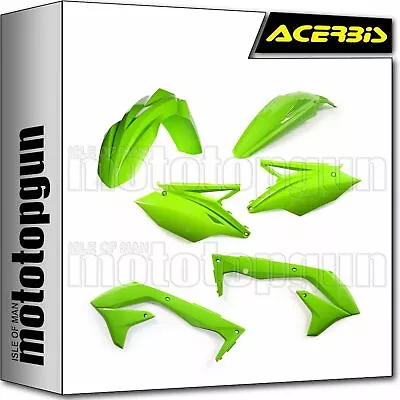 ACERBIS 0021842 PLASTICS KIT GREEN KAWASAKI KXF 450 2016 16 2017 17