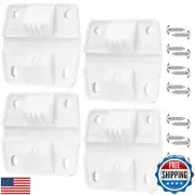 Omoojee Cooler Plastic Hinges, Cooler Hinges with Screws for Coleman Cooler,
