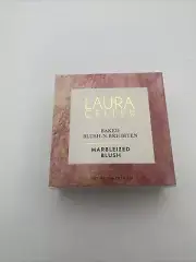 LAURA GELLER BLUSH N BRIGHTEN MARBLEIZED BLUSH - SUNLIT ROSE FREE SHIP