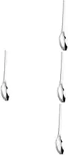 Cabilock Thick Heavy Rice Spoon Stainless Steel Kitchen Serving Spoon for Home Buffet Restaurant Use Comfortable Long Handle Design for Convenient Serving