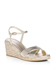 Stuart Weitzman Women's Dayna Espadrille Wedge Sandals