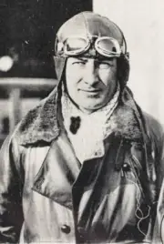 Early Aviation Circa 1910S French Aviator Le Brix Old Photo