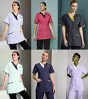 Womens Tunic Nurse Nurses Uniform Medical Dental Healthcare Salon Spa Beauty