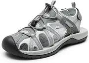 [DREAM PAIRS] Men's Sandals Hiking Water Sport Athletic Beach Outdoor Comfortable Casual Closed Toe Summer Sandal Shoes
