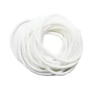 Taylor Cable 38932; Convoluted Tubing White 3/8 in. 50 ft., Polyethylene