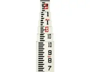Benchmark | 711-14-BM | 25' Fiberglass Grade Rod | Feet/10ths