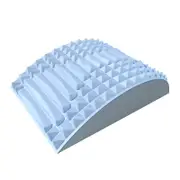 Neck And Back Stretcher, Lumbar Soothing Device, Waist Massage Relaxation Yoga Stretcher Blue