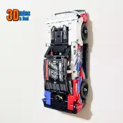 Wall Bracket for LEGO Technic NASCAR Next Gen Chevrolet Camaro ZL1 (set 42153)