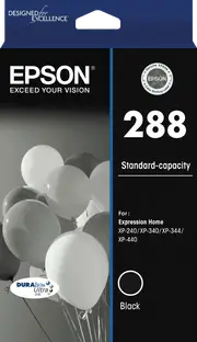 Epson 288 DURABrite Ultra Black Ink
