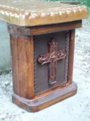 Concrete Bench Leg Mold One Double Column Cross bench leg mold thickest on Ebay