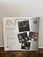 Creative Memories 12x15 Black Scrapbook Pages RCM-12BL ~ 15 Sheets 30 Pages New