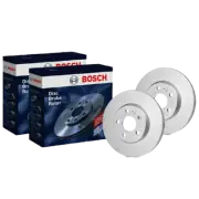 Bosch Front Brake Rotors fit Audi A4 8K2 B8 2.7L CAMA 2007 - 2008 (for: Audi)