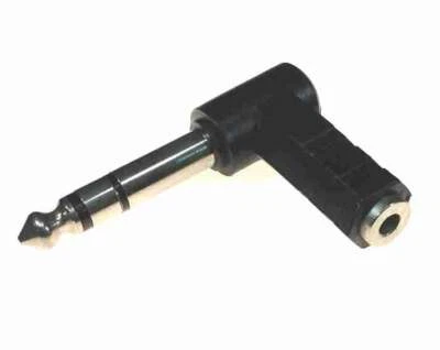 TRS (male) to 3.5mm (female) Right Angle