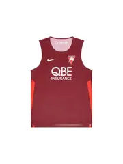 AFL 2025 Training Singlet - Sydney Swans - Adult - Mens