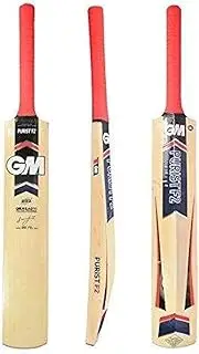 GM Purist 202 Kashmir Willow Cricket Bat, Classic Elegance and Performance for Young Cricketers! - Size 5
