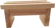 ASAKKURA Step Stool for Adults Multi Functional Bench for Shoe Changing Nursery Kindergarten Sturdy Design for Home Use Safe Practical Furniture