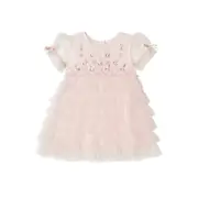 Tutu Du Monde Bebe Field Of Dreams Tulle Dress - Pink Cloud