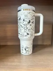 Custom Engraved 40 Oz Tumbler With handle