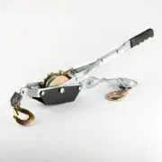 2 Ton Hand Come A Long Winch Power Puller Hoist Tool Pulling Pull Wire Cable
