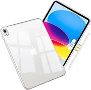 ProCase Clear Case for iPad 11th Generation 2025 11 Inch/ 10th 10.9 Inch 2022, Slim Light Transparent Anti-Yellow Back Cover for iPad 11/10 Gen 11" 10.9" -Clear