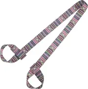 Happyyami Yoga Mat Strap Adjustable Carrying Holder for Easy Portability Comfortable Fit for Exercise and Workout for Mat Storage
