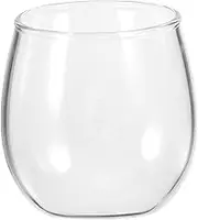 Ciieeo Stemless Wine Glass Elegant Drinking Cup for Red Wine Whiskey Cocktails Stylish Design for Home Use Parties Events Versatile Glass Tumbler for All Beverages