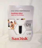 SanDisk Ultra 128GB USB 3.0 Flash Drive (USB 2.0 Compatible) (new, sealed)