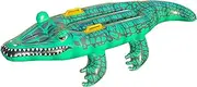 Crocodile Pool Float | Realistic Animal Pool Floats,PVC Pool Inflatable, Fun Pool Floats, Inflatable Crocodile Alligator Toy Toys for Birthday Summer