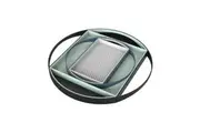 4pc Vigar Flap Glacial Home Kitchen Round Nested Serving Trays Food Platter Set