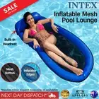 Floating Pool Mat Mattress Lounge Inflatable Mesh Bed Water Hammock Chair NEW