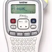 Brother PTH105 WHITE/GRAY ACCENT HANDHELD LABELLER - 3.5-12MM TZE TAPE MODEL