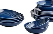 [Royal Doulton exclusively for Gordon Ramsay] Gordon Ramsay Maze 16P Set Denim,Blue