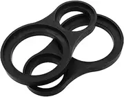 HAWILLOSCH 1Pair Car Audio A Pillar Speaker Bracket Base Durable Speaker Adapter for Front Door Installation Enhances Sound Quality Compatible with Car Audio Systems